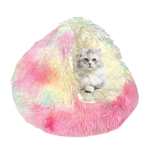 Warmes Katzenbett Multifunktional Vier Jahreszeiten Plüsch Niedlich Kratzbaum Loch Schlafen Bett Welpenhaus für Katzen Warmes Katzenbett Multifunktional Vier Jahreszeiten Plüsch Niedlich Kratzbaum Loch Schlafen Bett Welpenhaus für Katzen von KWCLTH