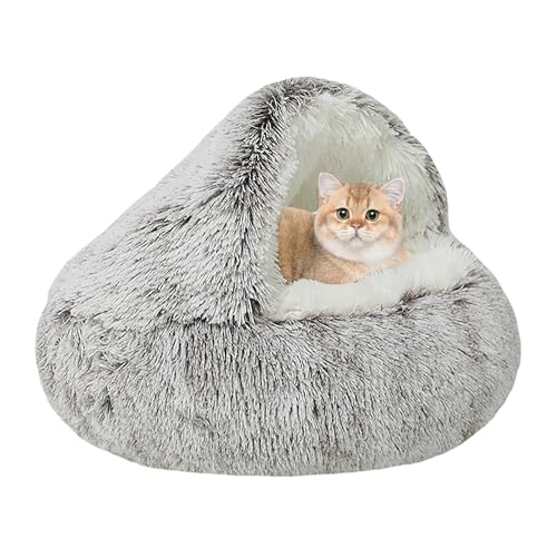 Warmes Katzenbett Multifunktional Vier Jahreszeiten Plüsch Niedlich Kratzbaum Loch Schlafen Bett Welpenhaus für Katzen Warmes Katzenbett Multifunktional Vier Jahreszeiten Plüsch Niedlich Kratzbaum Loch Schlafen Bett Welpenhaus für Katzen von KWCLTH