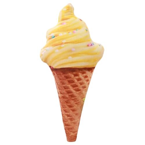 KWIBYBGS Eiscreme-Plüschtier, Eiscreme-Kuscheltier, Eistütenspielzeug, Plüschparodie, Lebensmittelform, Spielzeug, Cartoon-Eiscreme-Kuscheltier/Yellow/86Cm KWIBYBGS Eiscreme-Plüschtier, Eiscreme-Kuscheltier, Eistütenspielzeug, Plüschparodie, Lebensmittelform, Spielzeug, Cartoon-Eiscreme-Kuscheltier/Yellow/86Cm von KWIBYBGS