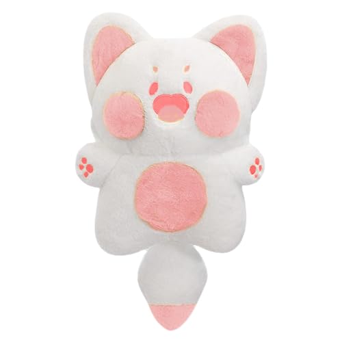 KWIBYBGS Kätzchen Plüsch Puppen Huggable Cute Plüsch Katze Comfortable Touch, Cute Plüsch Kätzchen, Kätzchen Puppe Spielzeug Comfortable Touch/White Pink KWIBYBGS Kätzchen Plüsch Puppen Huggable Cute Plüsch Katze Comfortable Touch, Cute Plüsch Kätzchen, Kätzchen Puppe Spielzeug Comfortable Touch/White Pink von KWIBYBGS