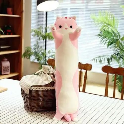 KWIBYBGS Plüschtier Langes Katzenkissen Weiche Schlafmatte Niedliches Kissen Plüschpuppe Plüschtiere Plüschtiere Plüschie Stofftier/2/90Cm KWIBYBGS Plüschtier Langes Katzenkissen Weiche Schlafmatte Niedliches Kissen Plüschpuppe Plüschtiere Plüschtiere Plüschie Stofftier/2/90Cm von KWIBYBGS