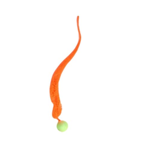 Interaktives Kätzchen-Spielzeug, kitzeln, bunt, hüpfender Kätzchen-Spielball, Plüsch, für den Innenbereich, mit Schwanz, Teasing-Ball Q6Q1 Interaktives Kätzchen-Spielzeug, kitzeln, bunt, hüpfender Kätzchen-Spielball, Plüsch, für den Innenbereich, mit Schwanz, Teasing-Ball Q6Q1 von KWJNH