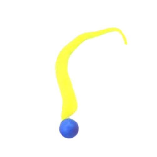 Interaktives Spielzeug für Kätzchen, bunt, hüpfend, beißen, necken, für den Innenbereich, mit Schwanzball, T3B2 Interaktives Spielzeug für Kätzchen, bunt, hüpfend, beißen, necken, für den Innenbereich, mit Schwanzball, T3B2 von KWJNH