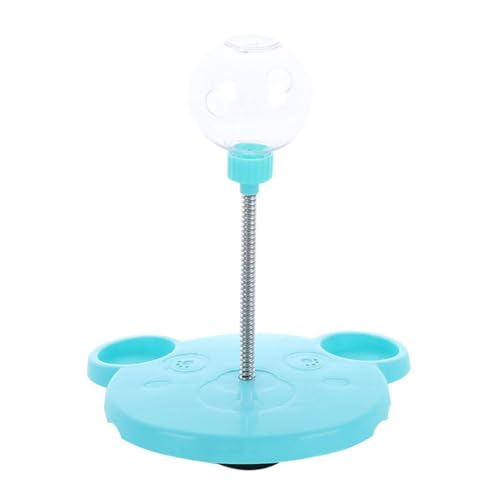 KWJNH Leckerli-Spender Spielzeug, Kunststoff niedliche Bärenform undichte Lebensmittel Kreisbälle Track Toy T Treat Feeder Spielzeug Spring Feeder mit KWJNH Leckerli-Spender Spielzeug, Kunststoff niedliche Bärenform undichte Lebensmittel Kreisbälle Track Toy T Treat Feeder Spielzeug Spring Feeder mit von KWJNH