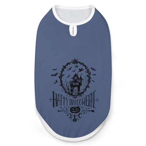 Halloween-Kostüme für Hunde, Größe 2XL, Halloween, kleine Hunde, Katzen, Haustiere, atmungsaktive T-Shirts, Hundekleidung, Welpen-T-Shirt, Weste, weich und leicht, für kleine und große Hunde 2u2bh9yz6 Halloween-Kostüme für Hunde, Größe 2XL, Halloween, kleine Hunde, Katzen, Haustiere, atmungsaktive T-Shirts, Hundekleidung, Welpen-T-Shirt, Weste, weich und leicht, für kleine und große Hunde 2u2bh9yz6 von KWQDOZF