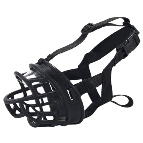 Hundekorb Maulkorb, Maulkorb for Hunde, Schwarz, mehrere Größen(4) von KXAOXGRC