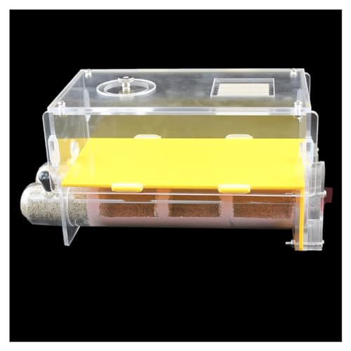 2 Reagenzglas Ameisennest DIY Ökologische Ameisenfarm Acryl Ameisenhaus Schloss mit Futterbereich Haustier Ameisenhaufen Werkstatt Cience Pädagogisch (Farbe: E) von KXCR