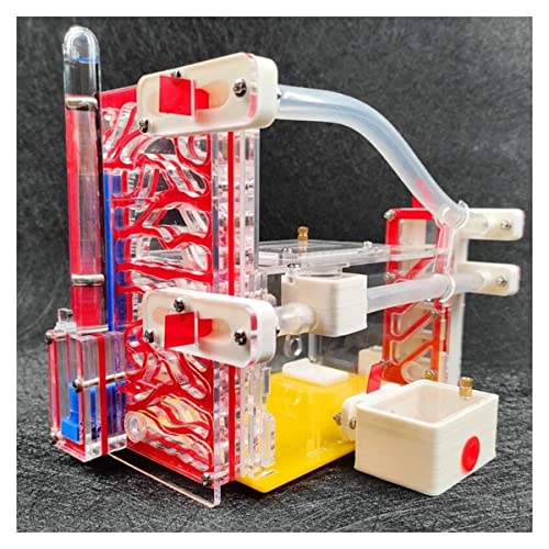 Ameisennest 3D Ant Farm Acryl Ameisenfarm Ameisen Haus Insekt Villa Ameisenhaufen Werkstatt Ant Nest Kit Formicarium Display Box (Color : Red) von KXCR
