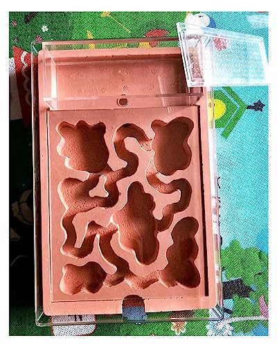 Gips Ameisenfarm Acryl Ameisennest Ameisen Haus Mit Fütterungsbereich Villa Insekt Haustier Ameisenhaufen Formicarium Display Box Workshop Kit (Color : A) von KXCR