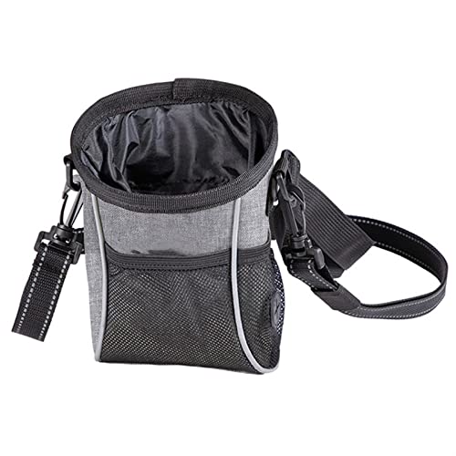 Haustasche Outdoor Hunde Haustier Training Rucksack, tragbarer Hundebeutel, Haustierbeutel Haustierträger (Farbe: Blau) (grau) von KXQYIKYI