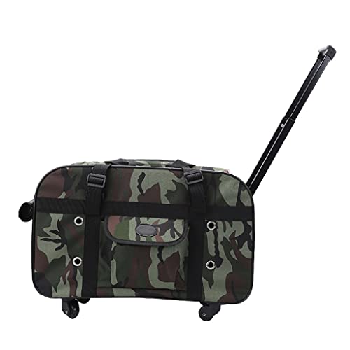 Haustier-Reiseträger, tragbare Katze und Hund Weichstapel Rucksack, Haustiertransport-Trolleybox, geeignet für kleine und mittelgroße Hunde und Katzen, geeignet Haustier-Reiseträger, tragbare Katze und Hund Weichstapel Rucksack, Haustiertransport-Trolleybox, geeignet für kleine und mittelgroße Hunde und Katzen, geeignet von KXQYIKYI