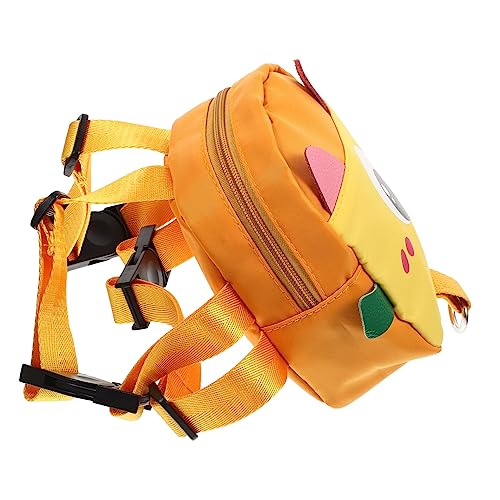 Haustier Rucksack Hunde Weste Rucksackhundversorgungen Tierversorgungen Kleiner Hund Rucksack Hunde Selbstlangen Rucksack Kleiner Hundetasche Trav (Orange 16x14x6cm) von KXQYIKYI