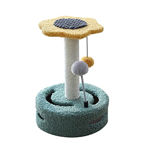 Katzenbaum, Katzenturm für Hauskatzen mit Kratzbaum, Katzenturmbaum zum Spielen und Ausruhen für Kätzchen Katzenbaum, Katzenturm für Hauskatzen mit Kratzbaum, Katzenturmbaum zum Spielen und Ausruhen für Kätzchen von KXQYIKYI
