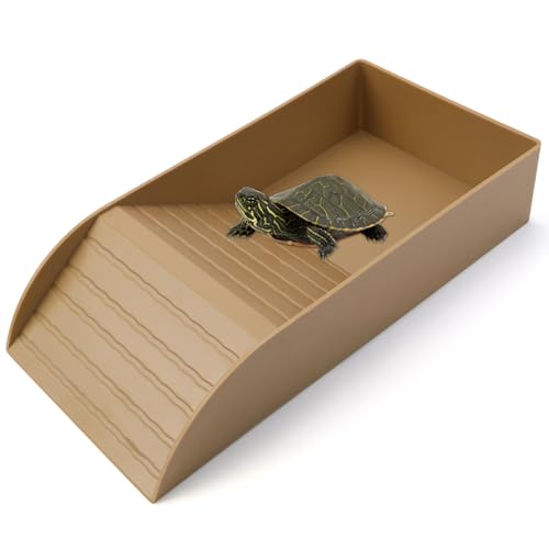 KXVXXV Schildkröten Wasserbecken mit Kletterrampe 30.5 * 14.9 * 6 cm für kleine Schildkröten Schildkröten Zubehör für Reptilientanks Aquariumkäfigzubehör für Reptilien und Amphibien KXVXXV Schildkröten Wasserbecken mit Kletterrampe 30.5 * 14.9 * 6 cm für kleine Schildkröten Schildkröten Zubehör für Reptilientanks Aquariumkäfigzubehör für Reptilien und Amphibien von KXVXXV