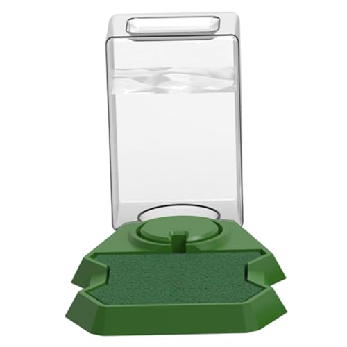 KYEQATY Schildkröte Wasserschale Anti-Downing große Kapazität Stall automatische Reptilienwasserschale perfekt für Schildkröte Gecko KYEQATY Schildkröte Wasserschale Anti-Downing große Kapazität Stall automatische Reptilienwasserschale perfekt für Schildkröte Gecko von KYEQATY