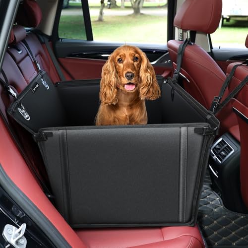 KYG Hunde Autositz Extra Stabiler Wasserdichter Rutschfester Haustierautositz Kratzfester mit 4 Befestigungsgurten für die Rückbank Verstärkter Hundesitz Auto für Mittlere und Großer Hunde KYG Hunde Autositz Extra Stabiler Wasserdichter Rutschfester Haustierautositz Kratzfester mit 4 Befestigungsgurten für die Rückbank Verstärkter Hundesitz Auto für Mittlere und Großer Hunde von KYG