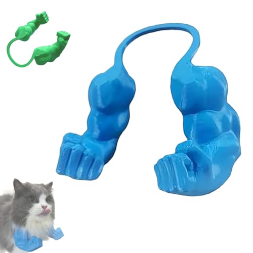 KYGVHOHI Cat Arms, 3D-Gedruckte Muskelarme für Katzen, KostüMaccessoire für Halloween, Aus Weichem Kunststoff, Einfach An-/Abzulegen, Kreatives Tool für Lustige Fotos von KYGVHOHI