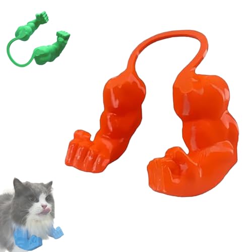 KYGVHOHI Cat Arms, 3D-Gedruckte Muskelarme für Katzen, KostüMaccessoire für Halloween, Aus Weichem Kunststoff, Einfach An-/Abzulegen, Kreatives Tool für Lustige Fotos von KYGVHOHI