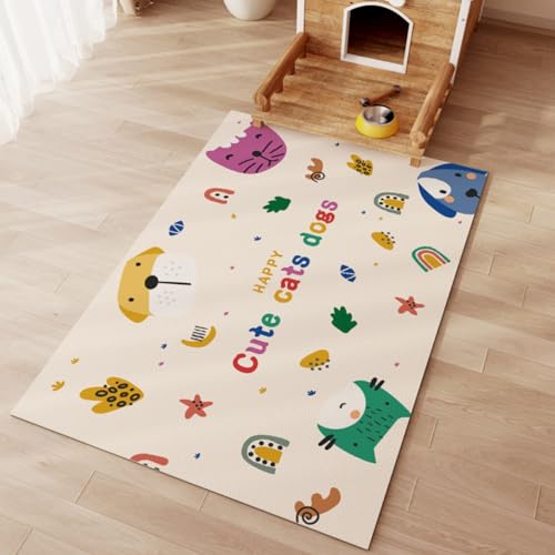 Haustier-Bodenmatte mit Cartoon-Muster, PVC-Material, wasserdichte Welpenunterlagen für Laufstall, wasserdicht, Antifouling, Haustiermatte für Katzen und Hunde, rutschfestes, wasserdichtes Design Haustier-Bodenmatte mit Cartoon-Muster, PVC-Material, wasserdichte Welpenunterlagen für Laufstall, wasserdicht, Antifouling, Haustiermatte für Katzen und Hunde, rutschfestes, wasserdichtes Design von KYMMPL