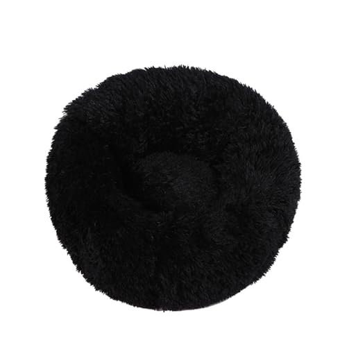 KYMMPL Langes, flauschiges Haustierbett, beruhigend, Anti-Angst, bequemes Haustier-Pad, rund, orthopädische Entlastung, verbessertes Schlafen, für Hunde und Katzen, 40 cm, Stil 10 KYMMPL Langes, flauschiges Haustierbett, beruhigend, Anti-Angst, bequemes Haustier-Pad, rund, orthopädische Entlastung, verbessertes Schlafen, für Hunde und Katzen, 40 cm, Stil 10 von KYMMPL