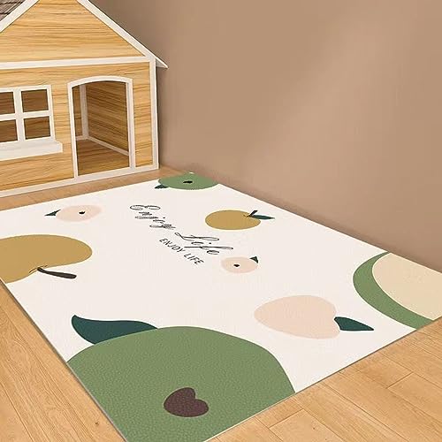 Schmutzdichte Haustiermatte, wasserdicht, ölabweisend, kleiner Teppich für Hunde, Katzen, Cartoon-Haustiermatte, rutschfeste Unterseite (Stil 3,140 x 200 cm) von KYMMPL