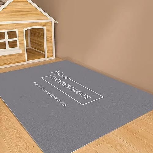 Schmutzdichte Haustiermatte, wasserdicht, öldicht, kleiner Teppich für Hunde, Katzen, Cartoon-Haustiermatte, rutschfeste Unterseite (Stil 6.200 x 250 cm) von KYMMPL