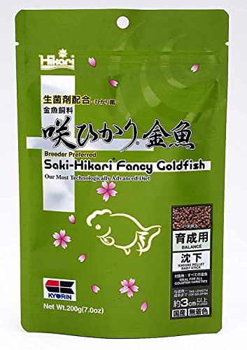 Kyorin 49344/864 Saki Hikari Fancy Goldfischfutter, Balance, 200 g (7 Unzen) von Hikari