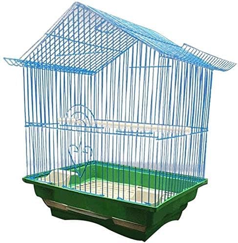 Professioneller Vogelkäfig, Haustierbedarf, Vogelträger, Gartendekoration, Vogelhäuser, Oberseite mit Haken, Vogelkäfig, 282138 cm, für Papageien, Villa beschichtet, rostfrei, Handwerk, Eisen Professioneller Vogelkäfig, Haustierbedarf, Vogelträger, Gartendekoration, Vogelhäuser, Oberseite mit Haken, Vogelkäfig, 282138 cm, für Papageien, Villa beschichtet, rostfrei, Handwerk, Eisen von KYTGFH