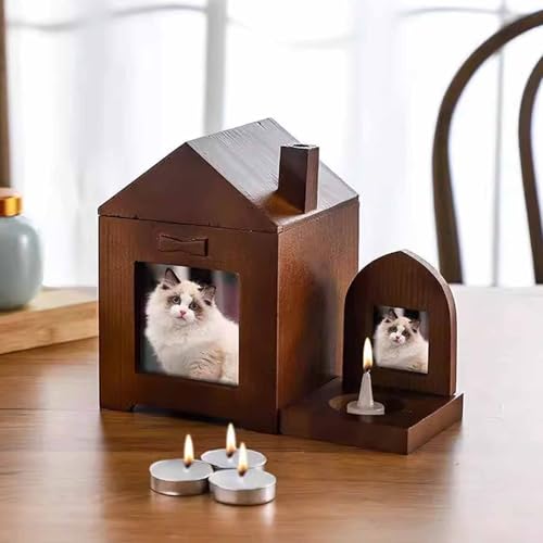 Personalisierte Urnen für die Asche von Hunden, Erinnerungsurnen für Haustiere aus Holz, Erinnerungsurnen für Haustiere mit Fotobox für Katzen Personalisierte Urnen für die Asche von Hunden, Erinnerungsurnen für Haustiere aus Holz, Erinnerungsurnen für Haustiere mit Fotobox für Katzen von KaBuea