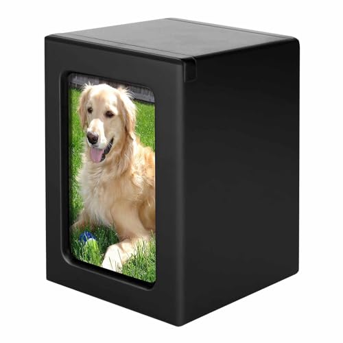 Personalisierte Urnen für die Asche von Hunden, Erinnerungsurnen für Haustiere aus Holz, Urnen mit Fotobox für Katzen Personalisierte Urnen für die Asche von Hunden, Erinnerungsurnen für Haustiere aus Holz, Urnen mit Fotobox für Katzen von KaBuea