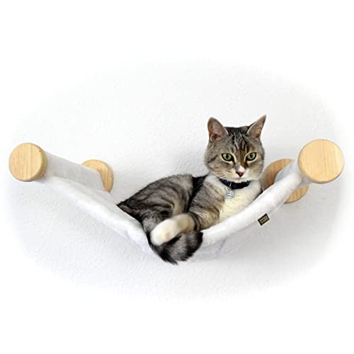 Katzenhängematte zur Wandmontage, ECO Katzenbett Katzen Hängematte für die Wand, zur Erweiterung Einer Kletterwand, Katzentreppe Wandbett Wandliege Katzenliege Kletterlandschaft Katzenschlafplätze Katzenhängematte zur Wandmontage, ECO Katzenbett Katzen Hängematte für die Wand, zur Erweiterung Einer Kletterwand, Katzentreppe Wandbett Wandliege Katzenliege Kletterlandschaft Katzenschlafplätze von Kahume
