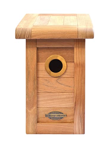Teak Nistkasten unbehandelt wetterfestes Vogelhaus Premium Teak Nistkasten unbehandelt wetterfestes Vogelhaus Premium von Kai Wiechmann