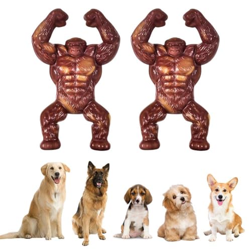 Kaikso-In Extrem robustes Hundespielzeug für Hunde, unzerstörbares Hundespielzeug für aggressive Kauer, nicht quietschendes Kauspielzeug, Nylon-Hundespielzeug, Geschenke für Hunde von Kaikso-In
