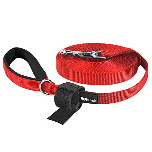PETTOM Schleppleine für Hunde, 6m/10m/15m Robuste Hundeleine - Übungsleine mit Gepolsterten Griff, Trainingsleine Langlaufleine Langlebigem Nylon Übungsleinen Rot, 15m PETTOM Schleppleine für Hunde, 6m/10m/15m Robuste Hundeleine - Übungsleine mit Gepolsterten Griff, Trainingsleine Langlaufleine Langlebigem Nylon Übungsleinen Rot, 15m von Kaka mall