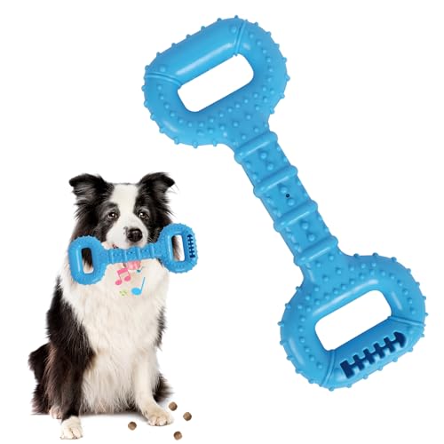 Kaket Interaktives Hundespielzeug für Langeweile, Kauspielzeug für Hunde, Zugspielzeug, langsames Füttern, Stimulationsspielzeug, Hundebeißspielzeug Knochen, Vokalisierungsspielzeug für mittelgroße Kaket Interaktives Hundespielzeug für Langeweile, Kauspielzeug für Hunde, Zugspielzeug, langsames Füttern, Stimulationsspielzeug, Hundebeißspielzeug Knochen, Vokalisierungsspielzeug für mittelgroße von Kaket