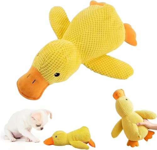 Hundespielzeug, Kauspielzeug, Spielzeug für Hunde, Anti Stress Ente Hund, gegen Langeweile, Konvexes Design Hilfe für saubere Zähne, Unzerstörbar für Normale Kauer, für Kleine/Mittlere/Große Hunde Hundespielzeug, Kauspielzeug, Spielzeug für Hunde, Anti Stress Ente Hund, gegen Langeweile, Konvexes Design Hilfe für saubere Zähne, Unzerstörbar für Normale Kauer, für Kleine/Mittlere/Große Hunde von Kakveiai