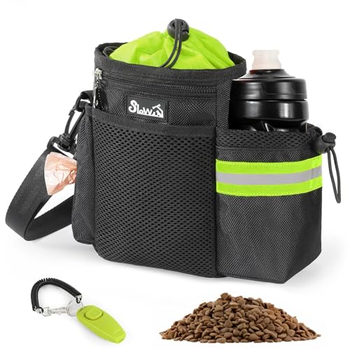 Kakveiai Hundefuttertasche, Hundetrainingsfuttertasche, multifunktionale Hundetrainingstasche, mit viel Stauraum, leicht zu tragen, kompakt & funktional, Für Hundespaziergänge und Hundetraining von Kakveiai