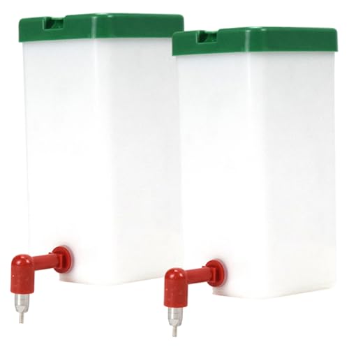 2pcs Kaninchen Wasserflasche 1L Leckkraft mit Leckdosen von Kapazität mit rostfreiem Stahlnippel für kleine Hampenfutter Hamster -Meerschweinchen -Wasserspender mit kleinem Haustierhasen Hamster 2pcs Kaninchen Wasserflasche 1L Leckkraft mit Leckdosen von Kapazität mit rostfreiem Stahlnippel für kleine Hampenfutter Hamster -Meerschweinchen -Wasserspender mit kleinem Haustierhasen Hamster von Kalastussaari