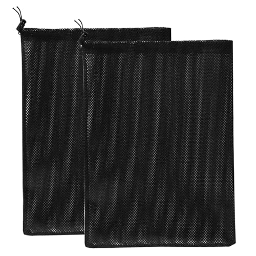 2pcs Maschenbeutel 12x16 -Zoll -Teichfilterbeutel Wassermechanischer Geräte Filterbeutel Schwarze Mesh -Taschen mit Kordelkordel geeignet für Teich Schwimmbäder Filter -Netzbeutel mit Kordelschnur 2pcs Maschenbeutel 12x16 -Zoll -Teichfilterbeutel Wassermechanischer Geräte Filterbeutel Schwarze Mesh -Taschen mit Kordelkordel geeignet für Teich Schwimmbäder Filter -Netzbeutel mit Kordelschnur von Kalastussaari