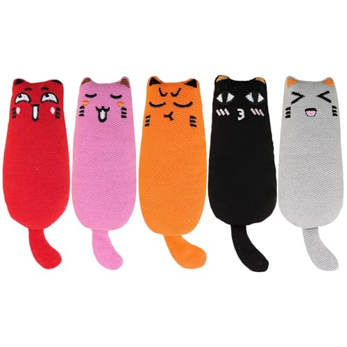 5pcs Catnip Toys Bite Resistant Catnip Toy für Katzen Interaktive Katzenkicker -Spielzeugzahn -Reinigung Katze Spielzeug Cartoon Maus Cat Plüschspielzeug für Innenkatze Catnip Spielzeug für Katzen 5pcs Catnip Toys Bite Resistant Catnip Toy für Katzen Interaktive Katzenkicker -Spielzeugzahn -Reinigung Katze Spielzeug Cartoon Maus Cat Plüschspielzeug für Innenkatze Catnip Spielzeug für Katzen von Kalastussaari