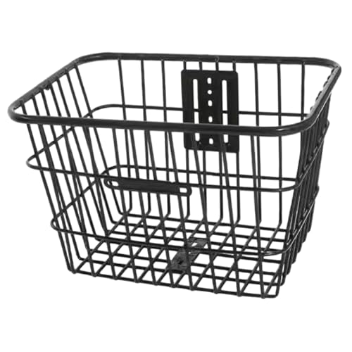 Fahrradkorb, Hochleistungsmetalldrahtträger, Abnehmbarer Vor-/Hinterkorb für Haustiere für Haustiere/12x9x10 von Kalastussaari
