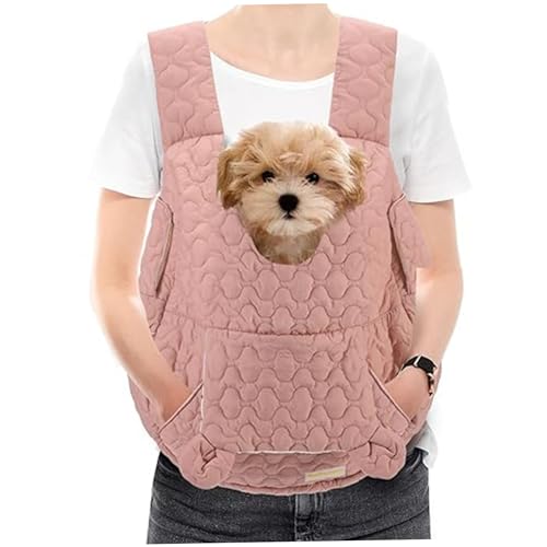 Kalastussaari Haustierhundträger -Rucksack, Verstellbarer Hundeträger zum Reisen, vordere Brustträger für kleine mittelgroße Hunde Katzen von Kalastussaari