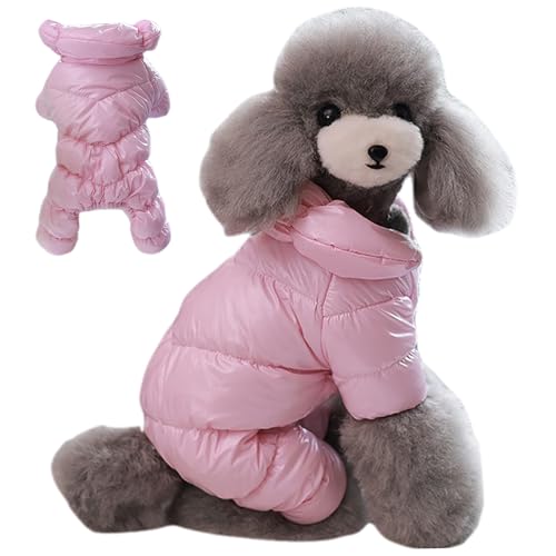 Hundemantel, verdickter Warmer Hund Wintermantel, wasserdichte Winddichte Hundelemant mit Kragen und Knopfverschluss, Ganzkörper -Hundeanzug für kleine Hund im Freien Aktivität Hundemantel Hundemantel, verdickter Warmer Hund Wintermantel, wasserdichte Winddichte Hundelemant mit Kragen und Knopfverschluss, Ganzkörper -Hundeanzug für kleine Hund im Freien Aktivität Hundemantel von Kalastussaari