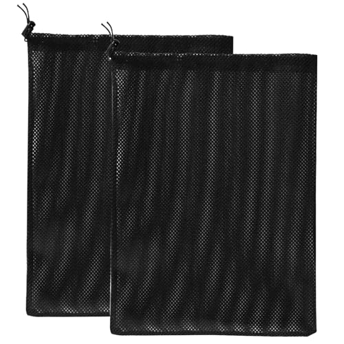 Kalastussaari 2pcs Maschenbeutel 12x16 -Zoll -Teichfilterbeutel Wassermechanischer Gerätefilterbeutel Schwarze Mesh -Taschen mit Kordelkordel, geeignet für Teichpool -Filter -Teichfilter geeignet Kalastussaari 2pcs Maschenbeutel 12x16 -Zoll -Teichfilterbeutel Wassermechanischer Gerätefilterbeutel Schwarze Mesh -Taschen mit Kordelkordel, geeignet für Teichpool -Filter -Teichfilter geeignet von Kalastussaari