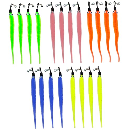 Kalastussaari Cat -Zauberstab -Spielzeug -Nachfüllungen, 20pcs 5 Farbe 8.7 Plüsch -Ansätze mit Glocke, Ersatz für Kätzchenspielzeuge Kalastussaari Cat -Zauberstab -Spielzeug -Nachfüllungen, 20pcs 5 Farbe 8.7 Plüsch -Ansätze mit Glocke, Ersatz für Kätzchenspielzeuge von Kalastussaari