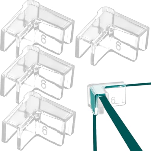 Kalastussaari Eckschutz für Aquarium, 4pcs Clear Fish Tank Eckwache, Glaswinkelabdeckung für 6 mm Dicke Fischtank von Kalastussaari