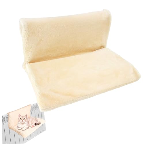 Kalastussaari Katzenhängematte Bett warm und gemütlich hängende Katzenbett mit Metallrahmen Katzenkühler Hängematte für Katzenschlafzubehör Kalastussaari Katzenhängematte Bett warm und gemütlich hängende Katzenbett mit Metallrahmen Katzenkühler Hängematte für Katzenschlafzubehör von Kalastussaari
