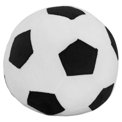 Kalastussaari Plüsch Fußballkugeln, weicher Jungens gefülltes Kissenspielzeug, 7 Zoll rund schwarz -weiße Hundebällchen, interaktiver Hundespielzeugball für Kinder und Kinder Holen Kalastussaari Plüsch Fußballkugeln, weicher Jungens gefülltes Kissenspielzeug, 7 Zoll rund schwarz -weiße Hundebällchen, interaktiver Hundespielzeugball für Kinder und Kinder Holen von Kalastussaari
