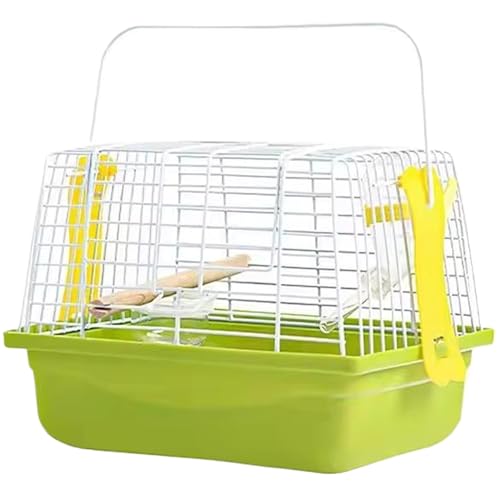 Tragbarer Vogelreisekäfig, Faltbarer Träger mit Griff, Montage Easy Transport Cage für Papageien, Conures, Cockatiels Tragbarer Vogelreisekäfig, Faltbarer Träger mit Griff, Montage Easy Transport Cage für Papageien, Conures, Cockatiels von Kalastussaari
