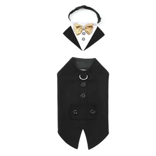 1 Set Haustier-Smoking-Hunde-Hochzeits-Outfit, bequeme Haustier-Kleidung von Kalttoy